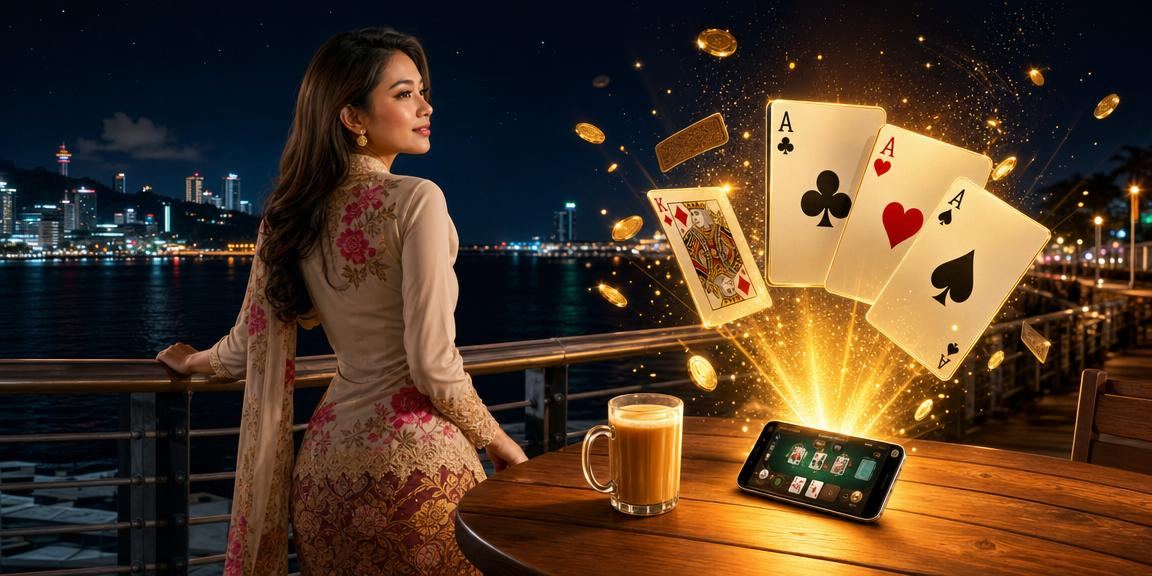 Pemain Malaysia menikmati permainan Teen Patti dalam talian dengan grafik menarik