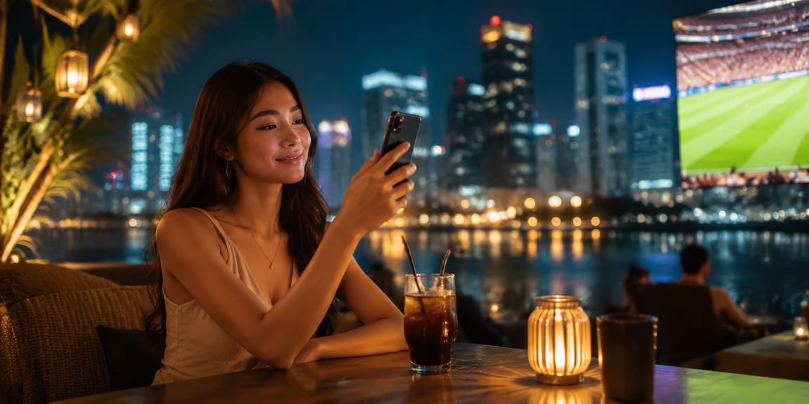 Pemain dari Petaling Jaya membuat pertaruhan bola sepak dalam talian di platform rm200
