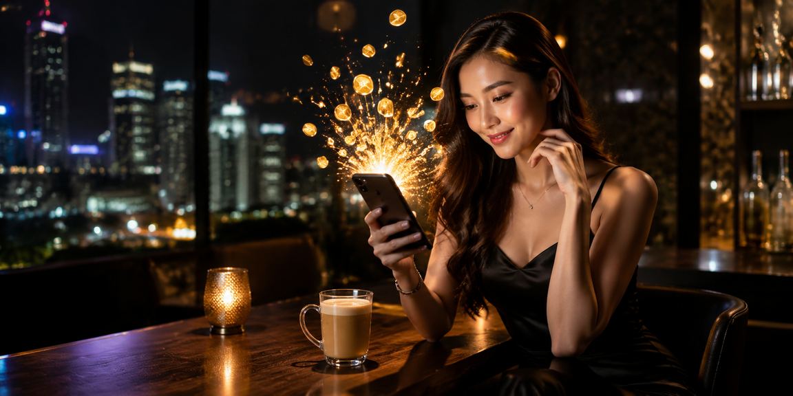 Players in Petaling Jaya log in to their rm200 accounts via smartphone to enjoy online casino games.